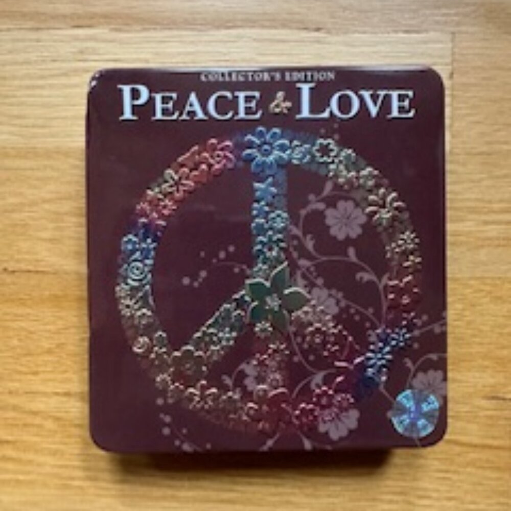 Peace & Love Tin Can series compact discs